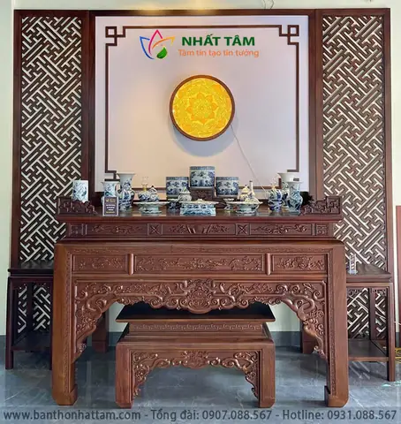 Hướng Dẫn Chi Tiết Cách Thay Bàn Thờ Phật Đúng Nghi Thức Và Phong Thủy