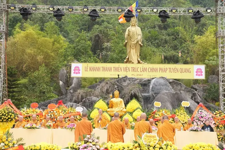 Tuyên Quang: Khánh Thành Thiền Viện Trúc Lâm Chính Pháp