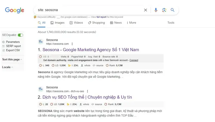 Toán Tử Site: Phân Tích Cấu Trúc Website