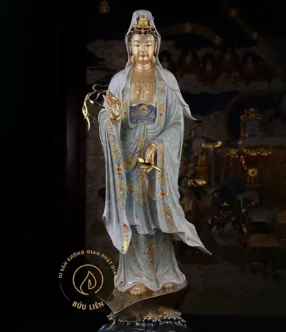 Các Tư Thế Tượng Phật Quán Thế Âm