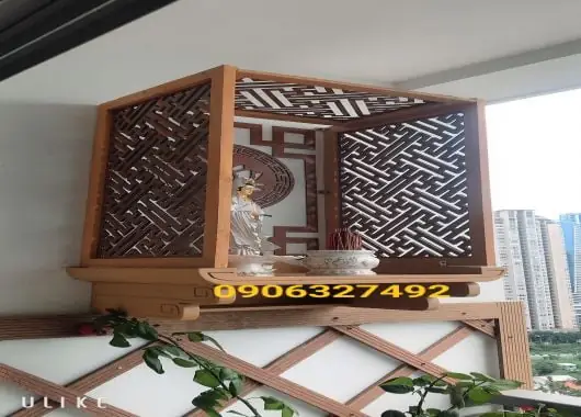 Bàn Thờ Quan Âm Ngoài Trời Chất Lượng Cao Lắp Đặt Nhanh