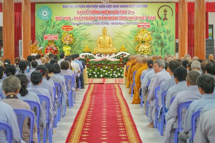Cần Thơ: Đại Lễ Tưởng Niệm 715 Năm Ngày Phật Hoàng Trần Nhân Tông Nhập Niết Bàn