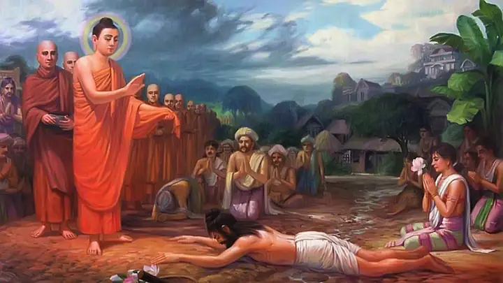 Chàng Trai Thiện Huệ Được Đức Phật Nhiên Đăng Thọ Ký