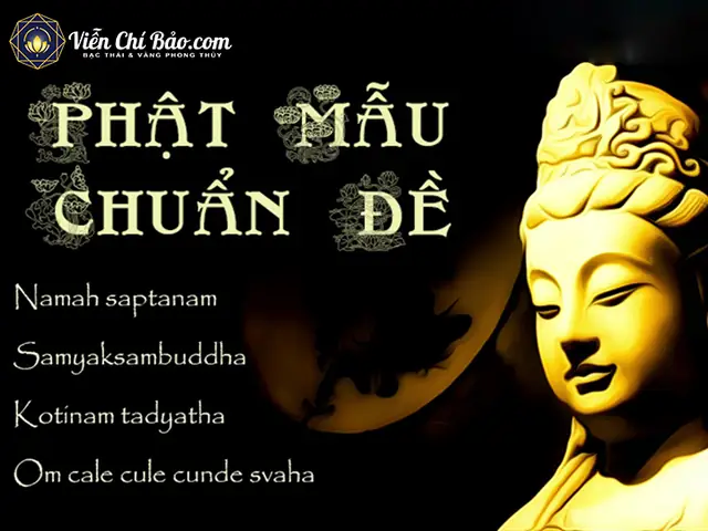 Tháº§n Chãº Pháº­t Máº«u Chuáº©n Äá»
