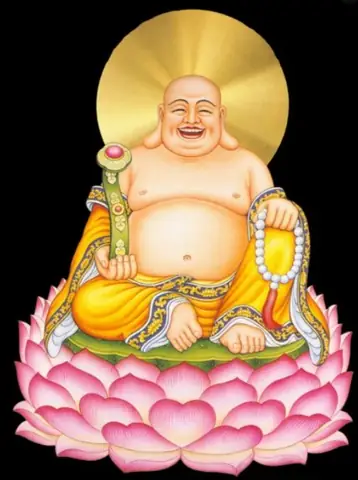 Theo Sách Phật Thì Khi Phật Thích-ca Nhập Diệt Thì Đức Di-lặc Cũng Nhập Niết-bàn. Ngài Sanh Lên Cung Trời Đâu-suất Ở Trong Nội Điện Sống Bốn Ngàn Tuổi.