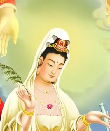 Về Thuở Quá Khứ Lâu Xa Về Trước, Đức Quán Thế Âm Là Một Vị Thái Tử Tên Là Bất Huyền, Con Của Vua Vô Tránh Niệm, Thời Ấy Có Đức Phật Ra Đời Tên Là Bảo Tạng Như Lai.