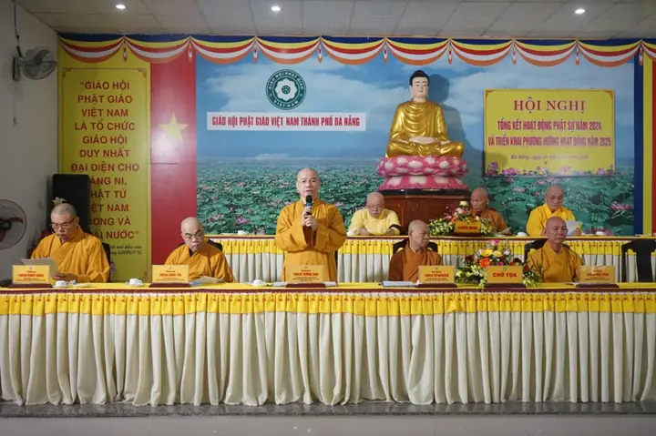 Đà Nẵng: Ban Trị Sự Phật Giáo Đà Nẵng Tổ Chức Hội Nghị Tổng Kết Phật Sự Năm 2024