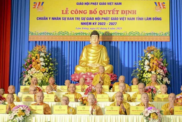 Lâm Đồng: Hội Nghị Công Bố Và Trao Quyết Định Nhân Sự Ban Trị Sự Ghpgvn Tỉnh Nhiệm Kỳ 2022–2027