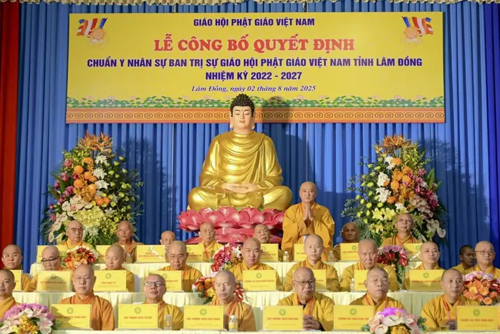 Lâm Đồng: Hội Nghị Công Bố Và Trao Quyết Định Nhân Sự Ban Trị Sự Ghpgvn Tỉnh Nhiệm Kỳ 2022–2027