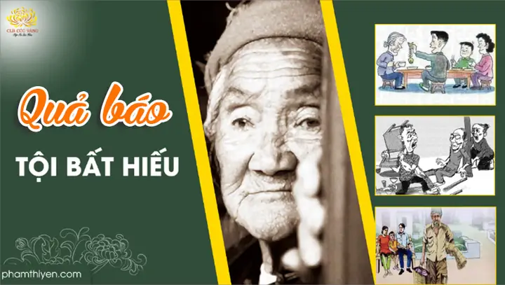 Tội Bất Hiếu Dẫn Đến Kết Cục Khổ Đau - Cách Sám Hối Tội Bất Hiếu