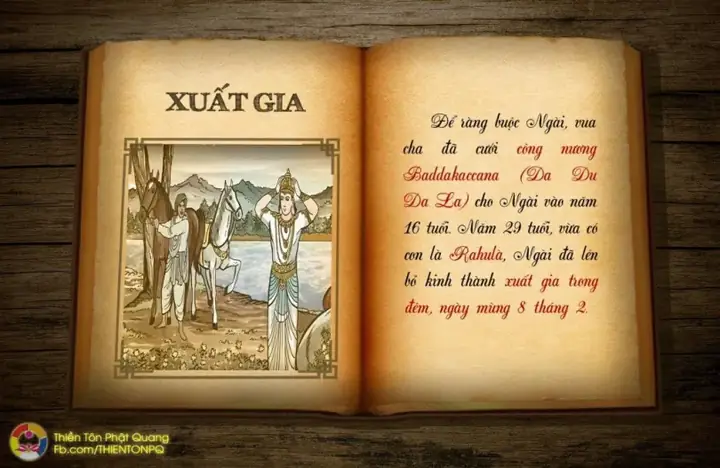 Tranh Tóm Tắt Cuộc Đời Đức Phật Thích Ca Mâu Ni: