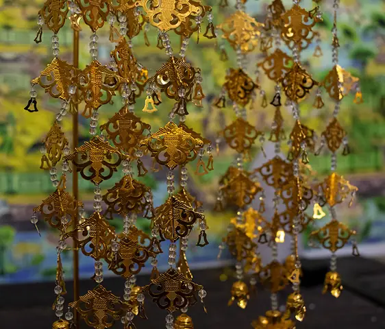 Tràng Phan Anh Lạc Bằng Nhôm Mạ Đồng, Cúng Dường Tràng Phan