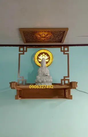 Cách Trang Trí Bàn Thờ Phật Bà Quan Âm Trang Nghiêm Thanh Tịnh