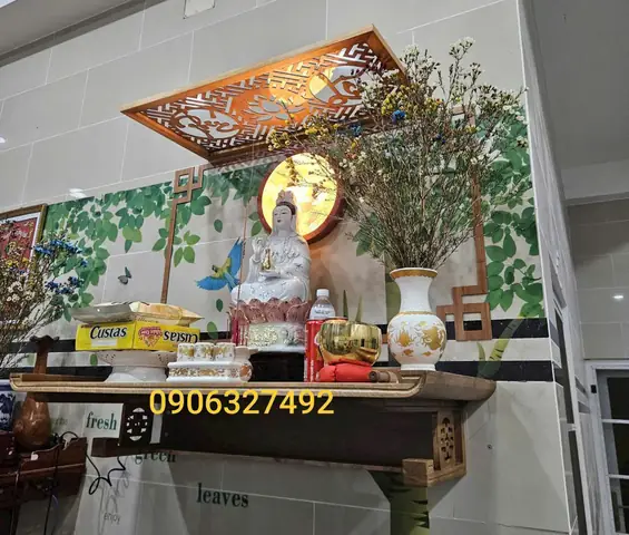 Cách Trang Trí Bàn Thờ Phật Bà Quan Âm Trang Nghiêm Thanh Tịnh