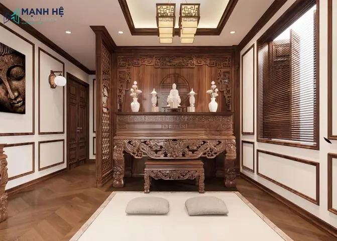 Hướng Dẫn Cách Bài Trí Bàn Thờ Phật Đúng Quy Cách Tại Nhà