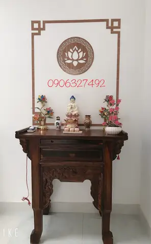 Trang Trí Bàn Thờ Phật Tại Gia Đẹp Và Cách Lập Bàn Thờ Phật Đúng Nghi Thức