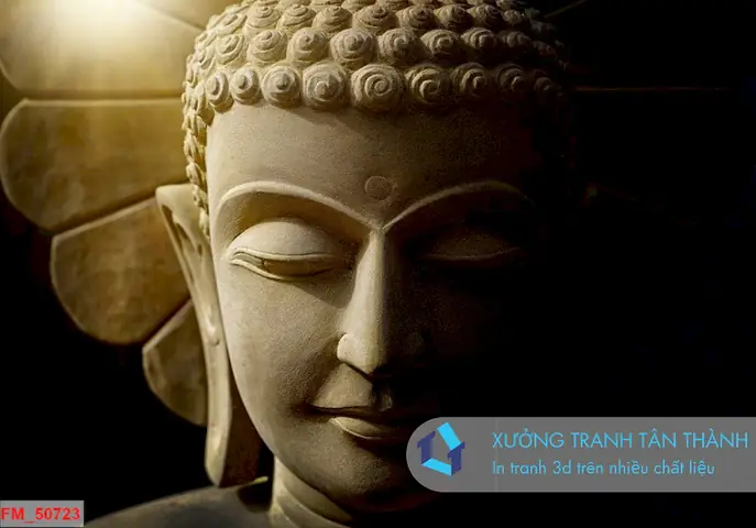 Tranh Phật 3d Dán Tường Cho Phòng Thờ Và Thiền Thất