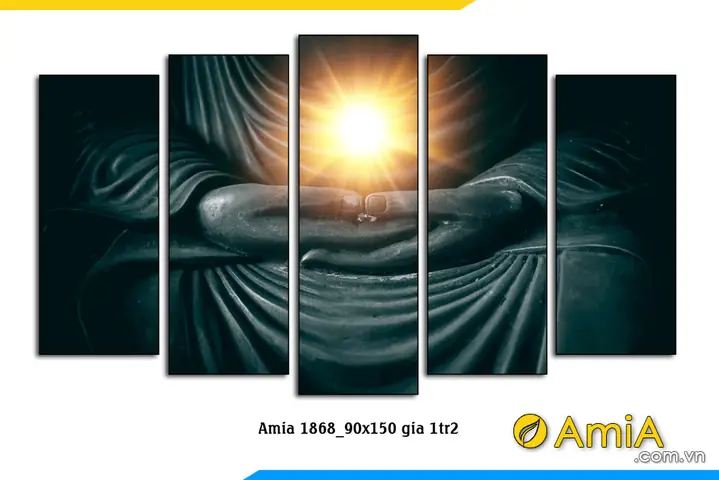 Thông Tin Cụ Thể Bộ Tranh Bàn Tay Phật Amia 1868