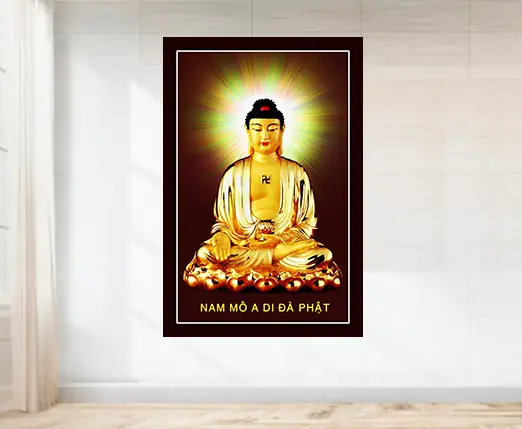 Tranh Đá Phật A Di Đà: Bí Mật Đằng Sau Nghệ Thuật Trang Trí Tâm Linh