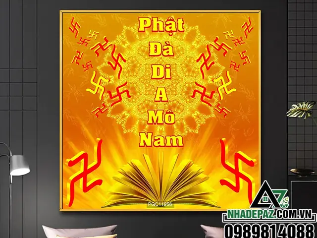 Có Nên Sử Dụng Tranh Trang Trí Bàn Thờ Phật