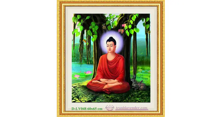 Tranh Đính Đá Lv048 Phật Thích Ca Mâu Ni 60x65