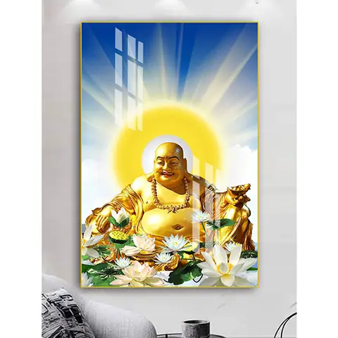 Tranh Gỗ Phật Di Lặc: Ý Nghĩa Phong Thủy & Cách Chọn Mua Chuẩn