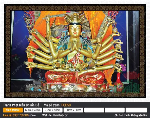 Phật Mẫu Chuẩn Đề Bồ Tát Pcd59, Chuẩn Đề Phật Mẫu