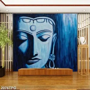 Tranh Phật Giáo Khuôn Mặt Đức Phật 3