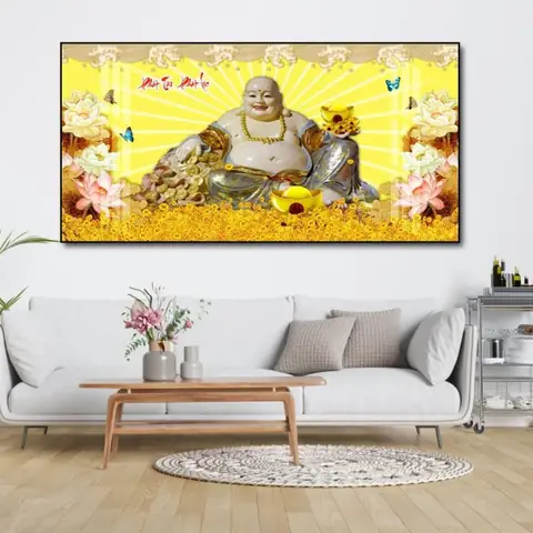 Nguyên Tắc Trong Cách Treo Tranh Phật Di Lặc