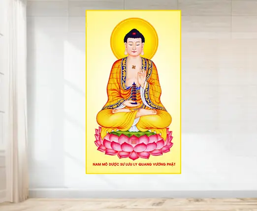 19 Mẫu Tranh Phật Dược Sư