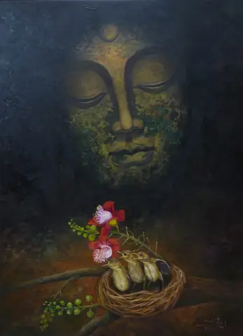 Hình Phật, Tranh Vẽ Phật, Tranh Phật Giáo