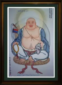 Tranh Thêu Phật Di Lặc