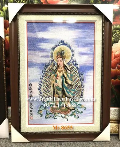 Cách Treo Tranh Thêu Phật Bà Quan Âm