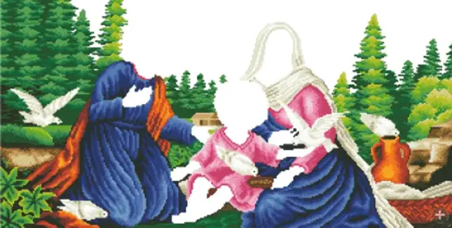 Tranh Thêu Phật Thích Ca