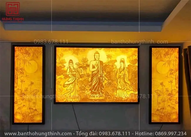 Đặc Điểm Của Tranh Trúc Chỉ Tam Thế Phật Mẫu Ht-853