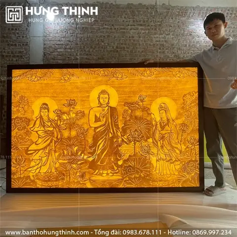 Ý Nghĩa Của Tranh Trúc Chỉ Tam Thế Phật Mẫu Ht-853