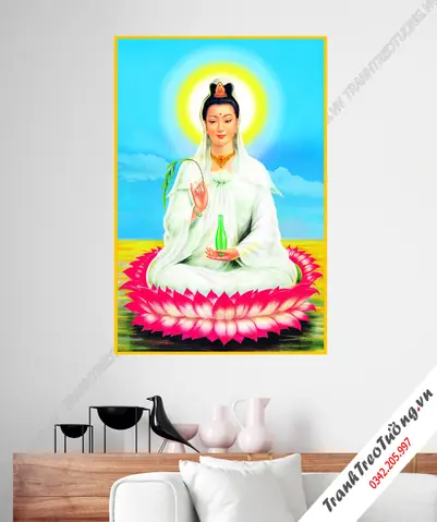 Tranh Phật Bà Quan Âm