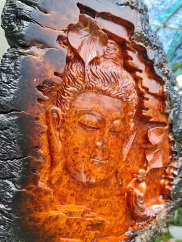 Tranh Tượng Phật Gỗ