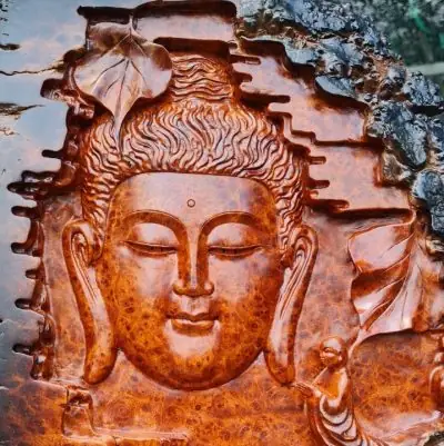 Tranh Tượng Phật Gỗ