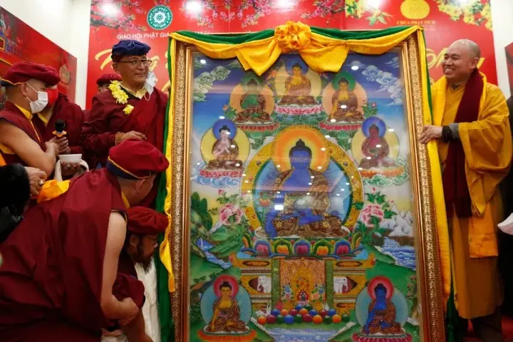 Bắc Ninh: Thượng Tọa Thích Đức Thiện Tiếp Ngài Gyalwang Drukpa ...