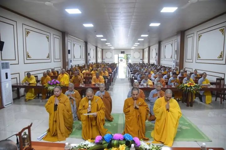 Phú Thọ: Hạ Trường Trung Tâm Phật Giáo Hùng Vương Trang Nghiêm Tổ Chức Lễ Tạ Pháp Khóa An Cư Kiết Hạ Pl.2568