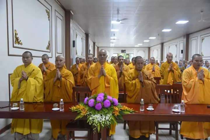 Phú Thọ: Hạ Trường Trung Tâm Phật Giáo Hùng Vương Trang Nghiêm Tổ Chức Lễ Tạ Pháp Khóa An Cư Kiết Hạ Pl.2568