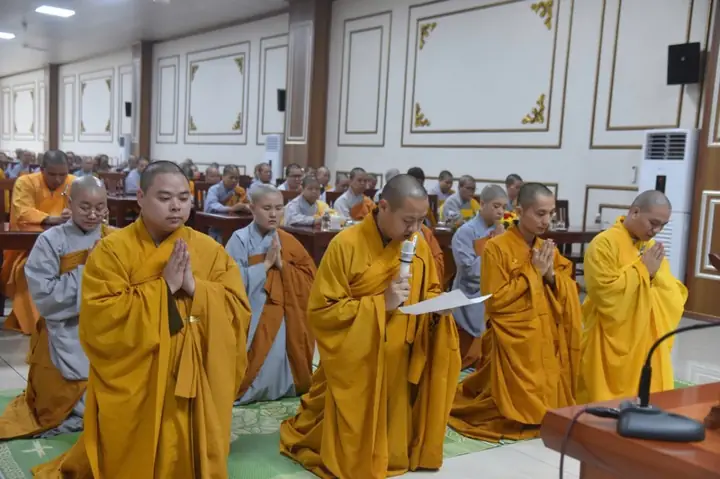 Phú Thọ: Hạ Trường Trung Tâm Phật Giáo Hùng Vương Trang Nghiêm Tổ Chức Lễ Tạ Pháp Khóa An Cư Kiết Hạ Pl.2568