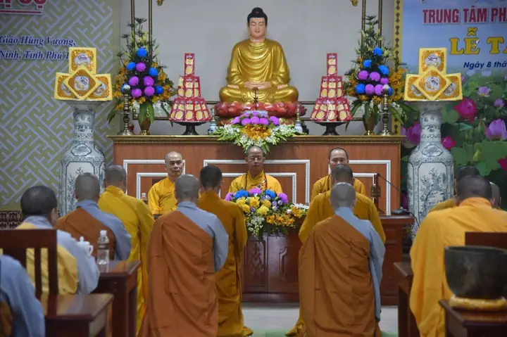 Phú Thọ: Hạ Trường Trung Tâm Phật Giáo Hùng Vương Trang Nghiêm Tổ Chức Lễ Tạ Pháp Khóa An Cư Kiết Hạ Pl.2568