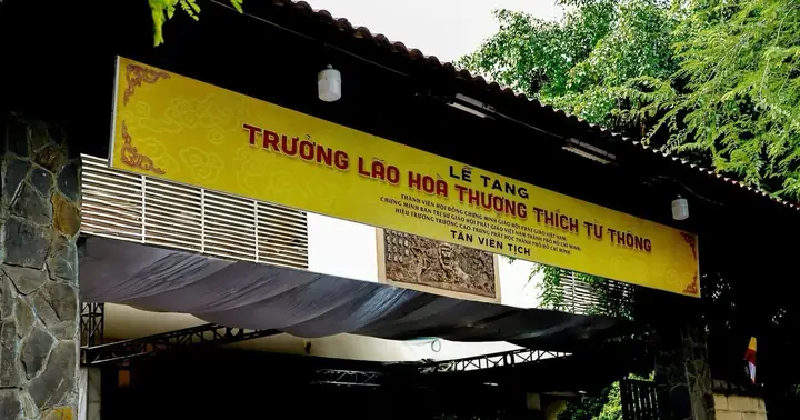 Lễ Tang Trưởng Lão Hòa Thượng Thích Từ Thông Được Tổ Chức Tại ...