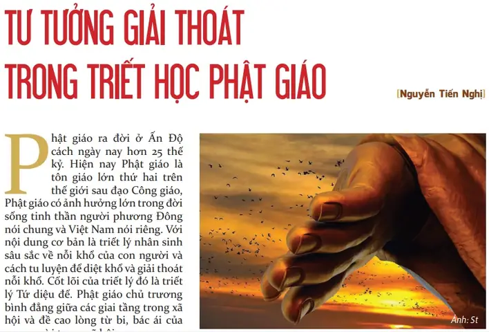Tư Tưởng Giải Thoát Trong Triết Học Phật Giáo