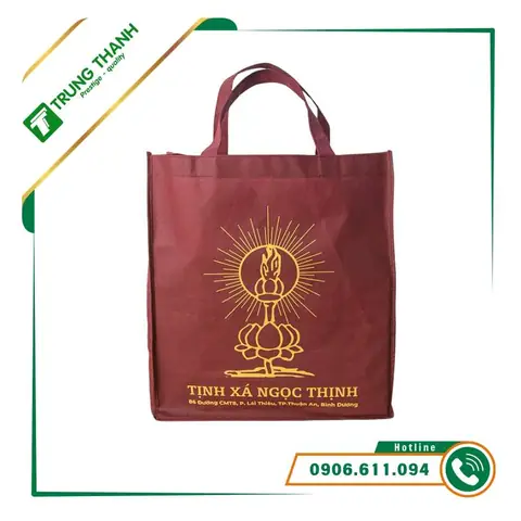 May Túi Vải Đi Chùa - Túi Vải Phật Giáo Đẹp