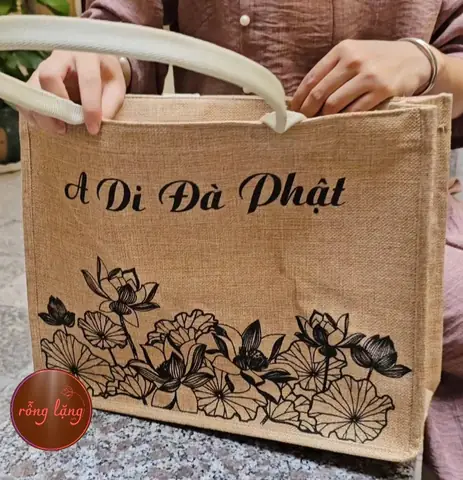 Túi Xách – Pháp Phục Rỗng Lặng - Đồ Lam Lễ Phật