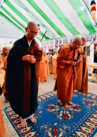 Lễ Tụng Kinh Khánh Đản Và Lễ Tắm Phật Tại Tổ Đình Quan Âm Tu Viện, Biên Hoà, Đồng Nai.