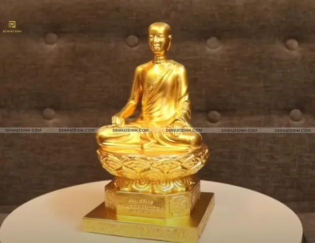 Tượng Đồng Phật Hoàng Trần Nhân Tông Vừa Mang Giá Trị Lịch Sử Vừa Mang Ý Nghĩa Phong Thuỷ